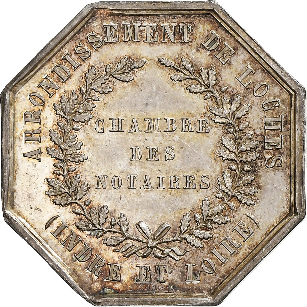 Francia, ficha, Notaires de l'Arrondissement de Loches, Indre et Loire, Argento