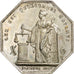 Francia, zeton, Chambre des Notaires d'Evreux, Plata, Brasseux, EBC