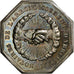 France, Token, Notaires de l'Arrondissement d'Abbeville, Silver, MS(63)