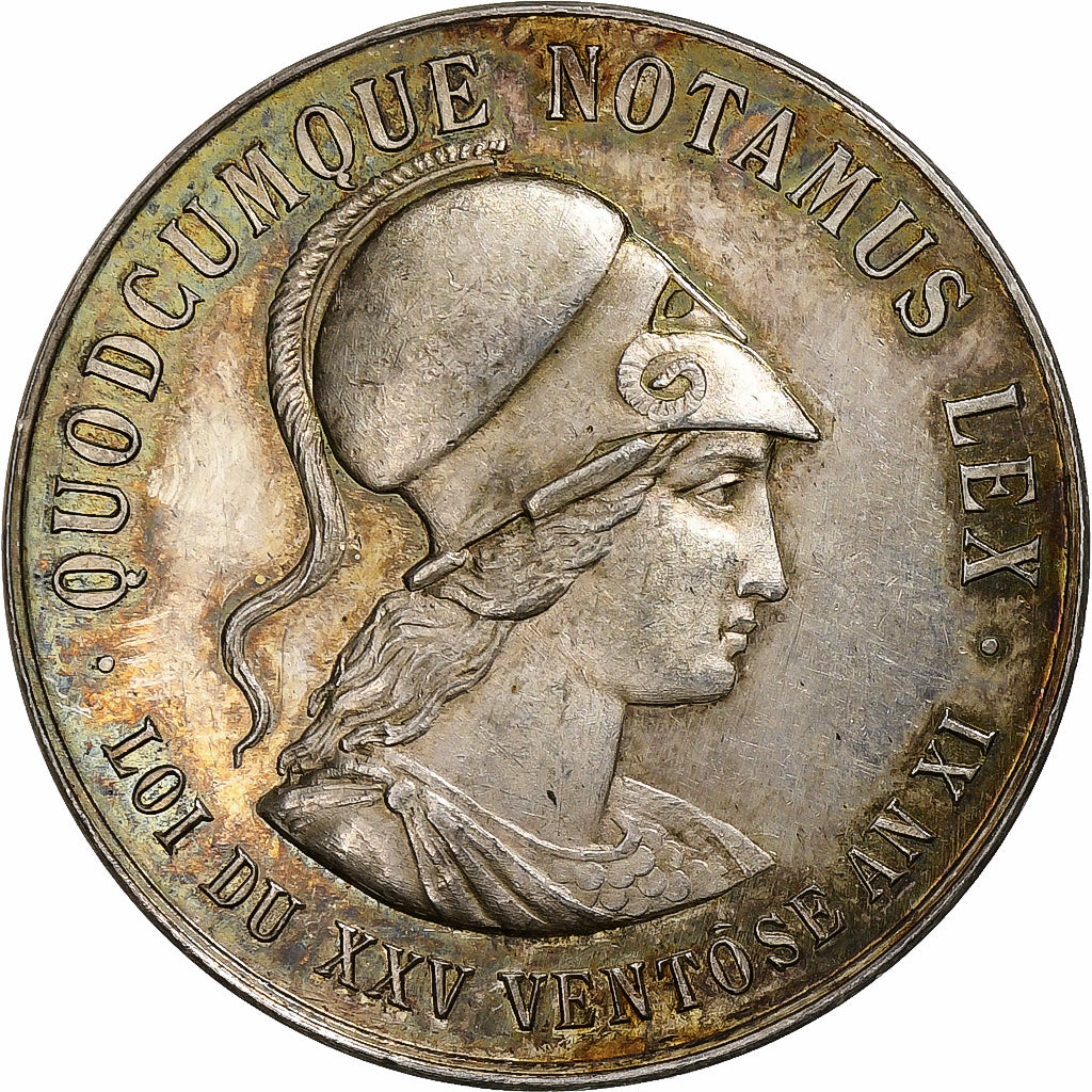 France, Jeton, Notaires de l'Arrondissement de Montdidier, Argent, SUP