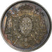 Francia, zeton, Notaires de l'Arrondissement de Tours, Plata, Chamoin, EBC+