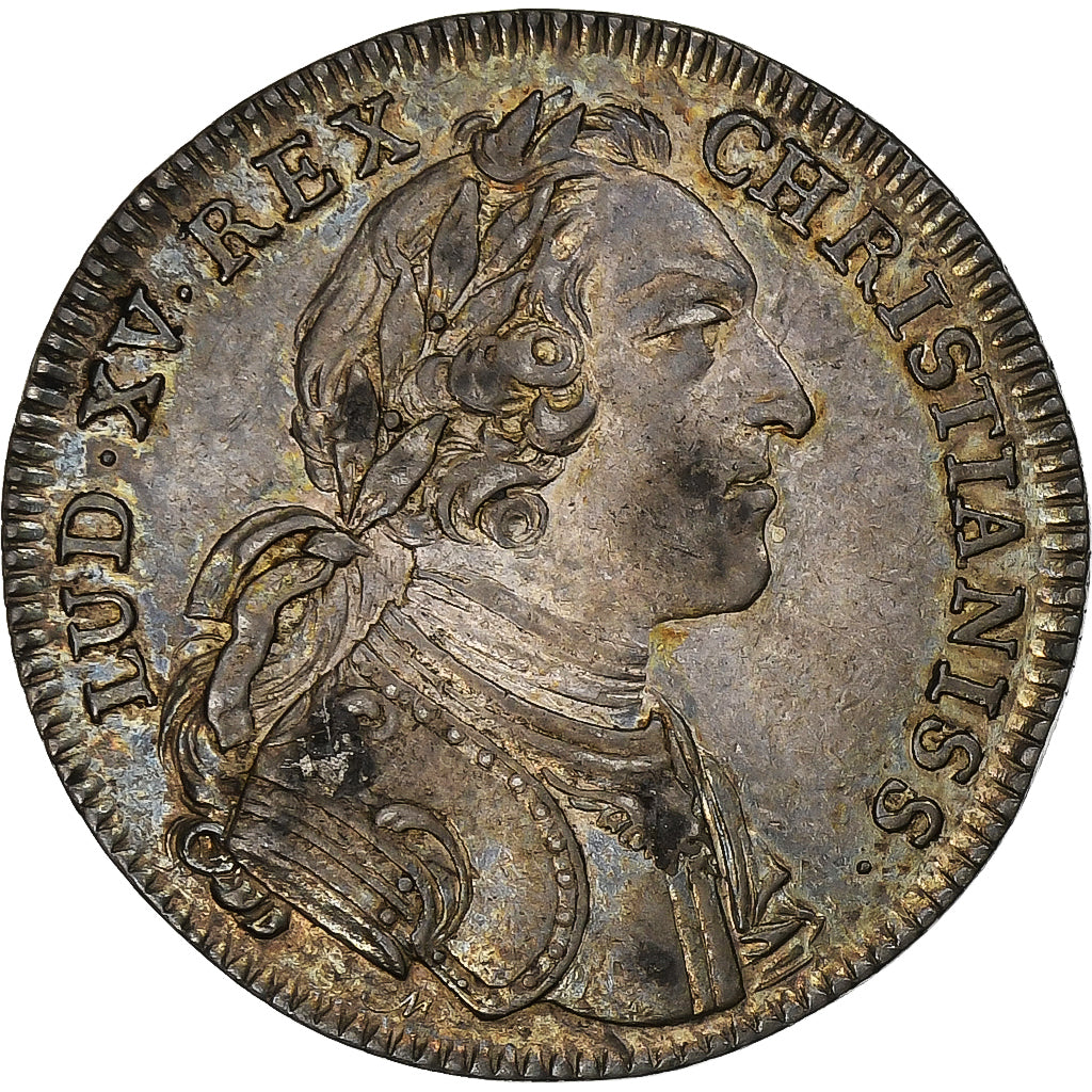 Francia, zeton, Louis XV, Extraordinaire des Guerres, 1746, Plata, MBC+