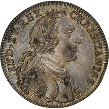 Francia, zeton, Louis XV, Extraordinaire des Guerres, 1746, Plata, MBC+