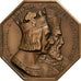 Francja, Token, 71ème Congrès des Notaires, Paris, 1974, Brązowy, Dubois