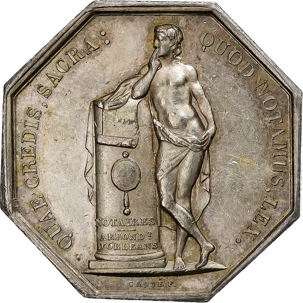 France, Jeton, Louis Philippe Ier, Notaires de l'Arrondissement d'Orléans