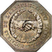 France, Token, Notaires de l'Arrondissement d'Abbeville, Silver, MS(63)