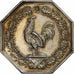 France, Token, Notaires de l'Arrondissement d'Amiens, 1831, Silver, AU(55-58)