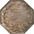 Francia, zeton, Chambre des Notaires de l'arrondissement de LIlle, 1883, Plata