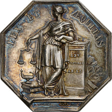 France, Jeton, Notaires de l'Arrondissement de Lille, 1849, Lecomte, SUP+