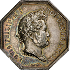 Francja, Token, Ludwik Filip I, Notaires de l'Arrondissement de Senlis, Oise