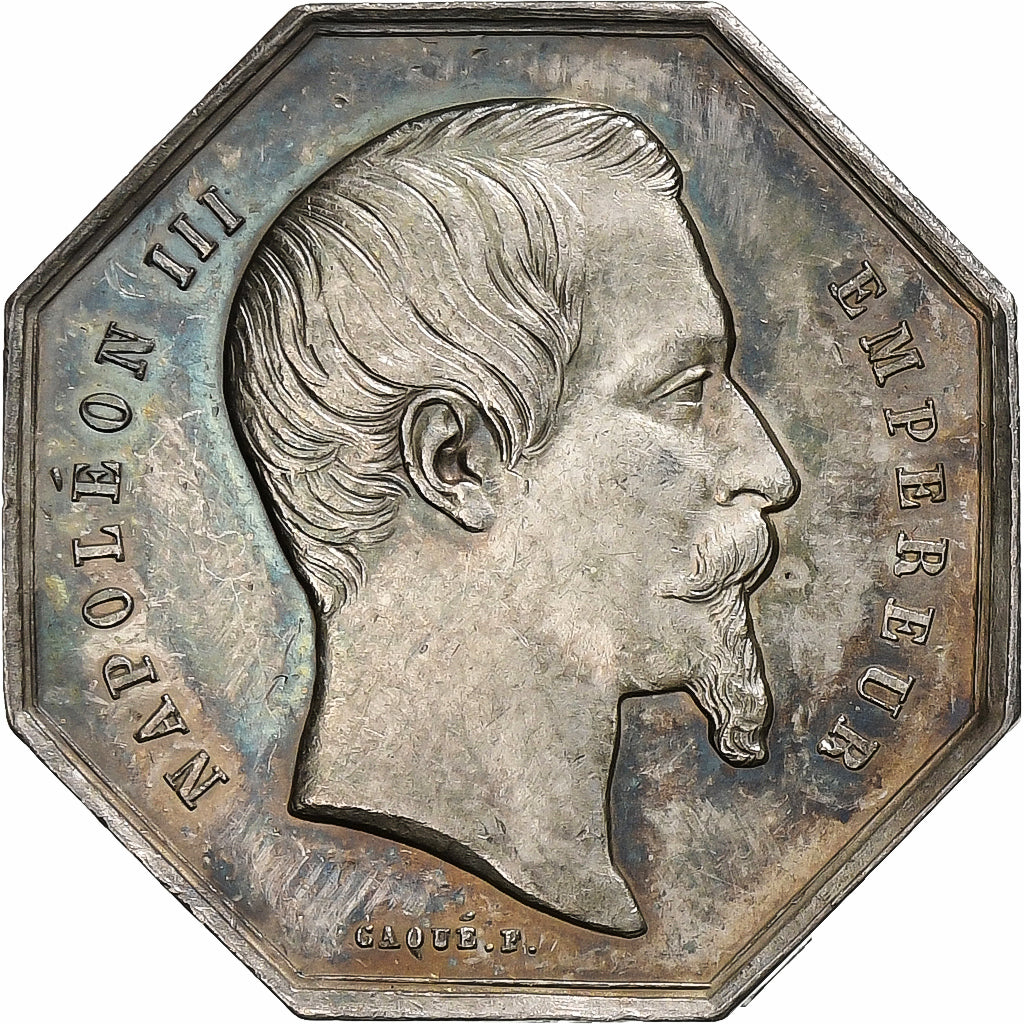 França, Token, Napoléon III, Notaires de l'Arrondissement de Meaux, Prata