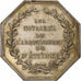 França, Token, Notaires de l'Arrondissement de Saint-Etienne, 1846, Prata