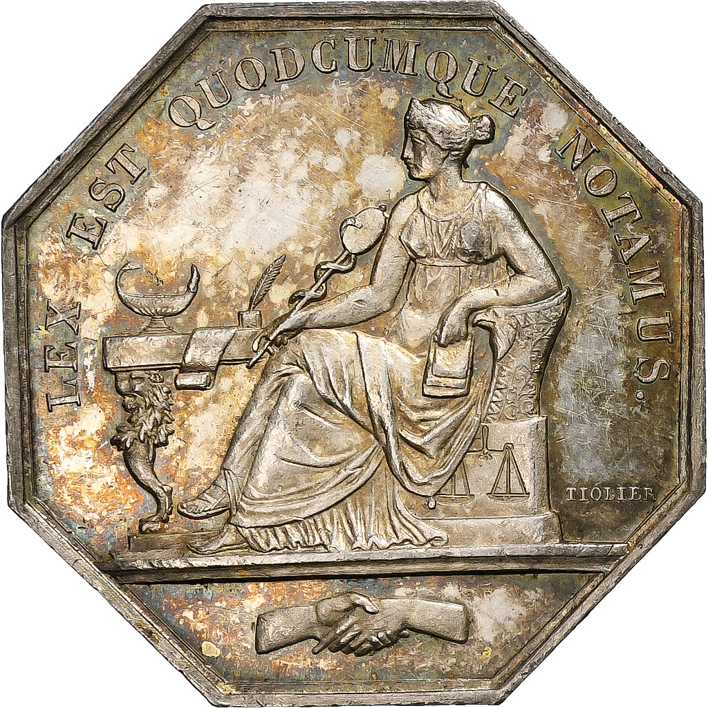 França, Token, Notaires de l'Arrondissement de Bordeaux, Prata, Tiolier
