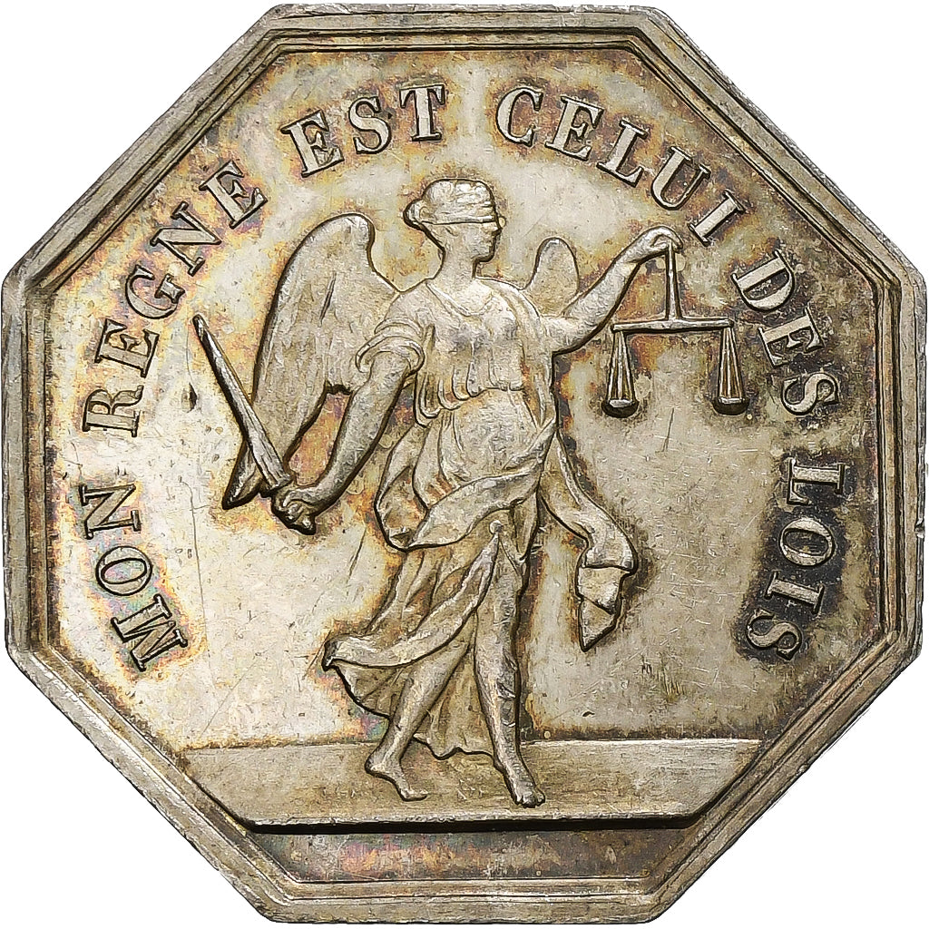 Frankrijk, Token, Notaires de Nogent-Le-Rotrou, Zilver, PR, Lerouge:228a