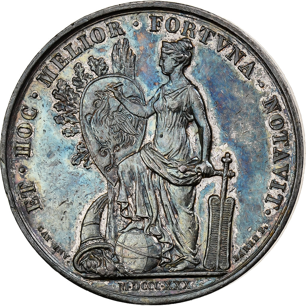 France, Token, Notary, Notaires de l'Arrondissement de Lyon, 1830, Barre