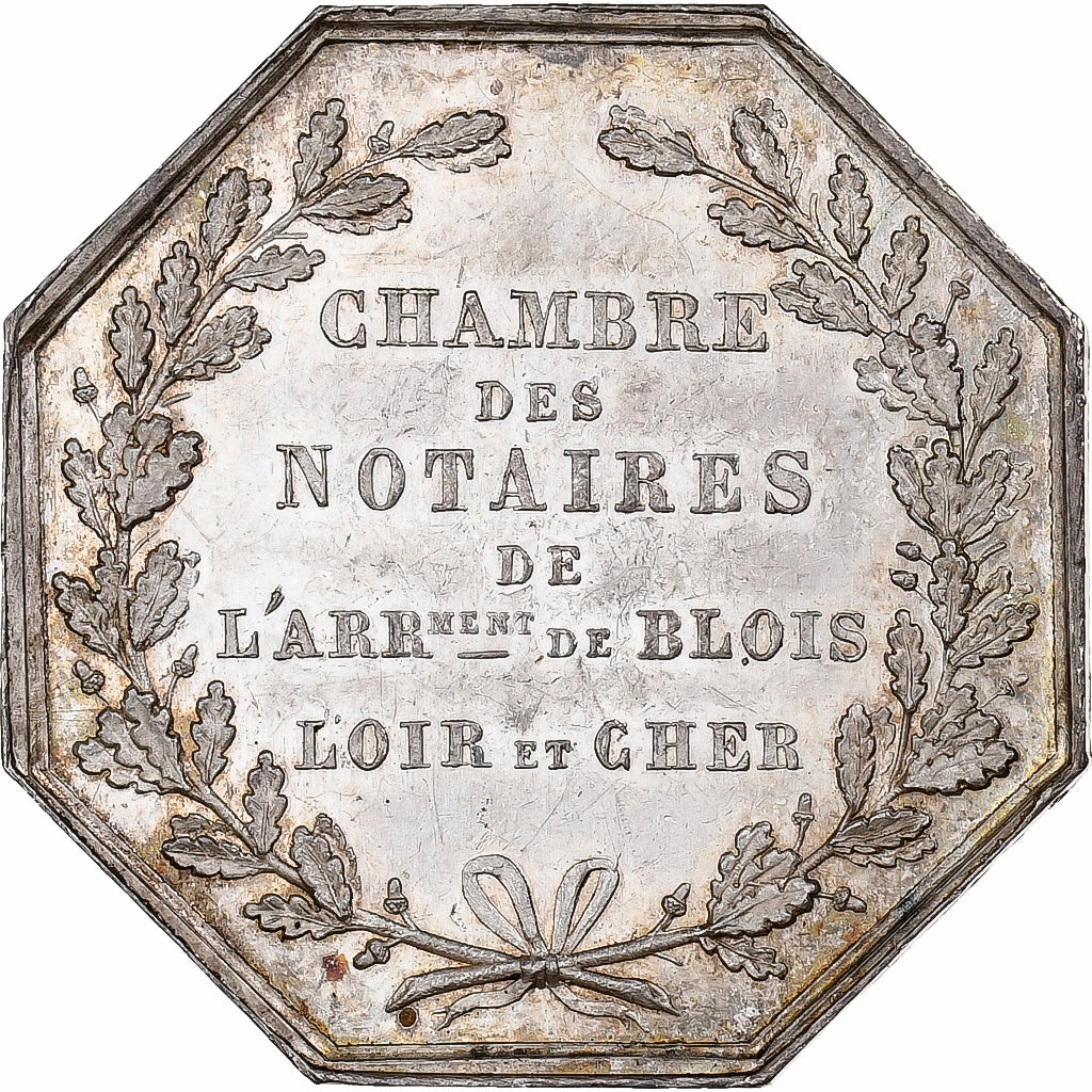 Francia, ficha, Notaires de l'Arrondissement de Blois, Loir et Cher, Argento