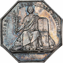 France, Token, Notaires de l'Arrondissement de Bar-le-Duc, Meuse, Silver