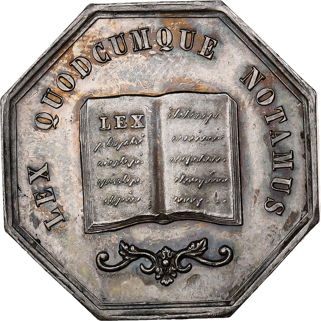 Francia, ficha, Notaires de l'Arrondissement de Saint-Quentin, Aisne, Argento