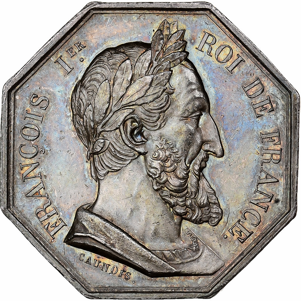 France, Token, Notaires de l'Arrondissement de Vitry-le-François, Silver