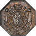 France, Token, Notaires de l'Arrondissement d'Amiens, 1827, Silver, AU(55-58)