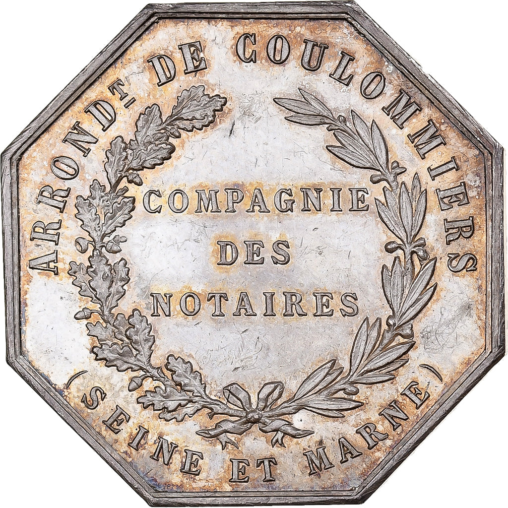 França, Token, Notaires de l'Arrondissement de Coulommiers, Seine et Marne