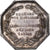 Francia, zeton, Chambre des Notaires d'Evreux, Plata, Brasseux, EBC