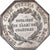 Francia, zeton, Notaires de l'Arrondissement de Chartres, 1836, Plata, Barre