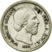 Moneda, Países Bajos, William III, 5 Cents, 1859, EBC, Plata, KM:91
