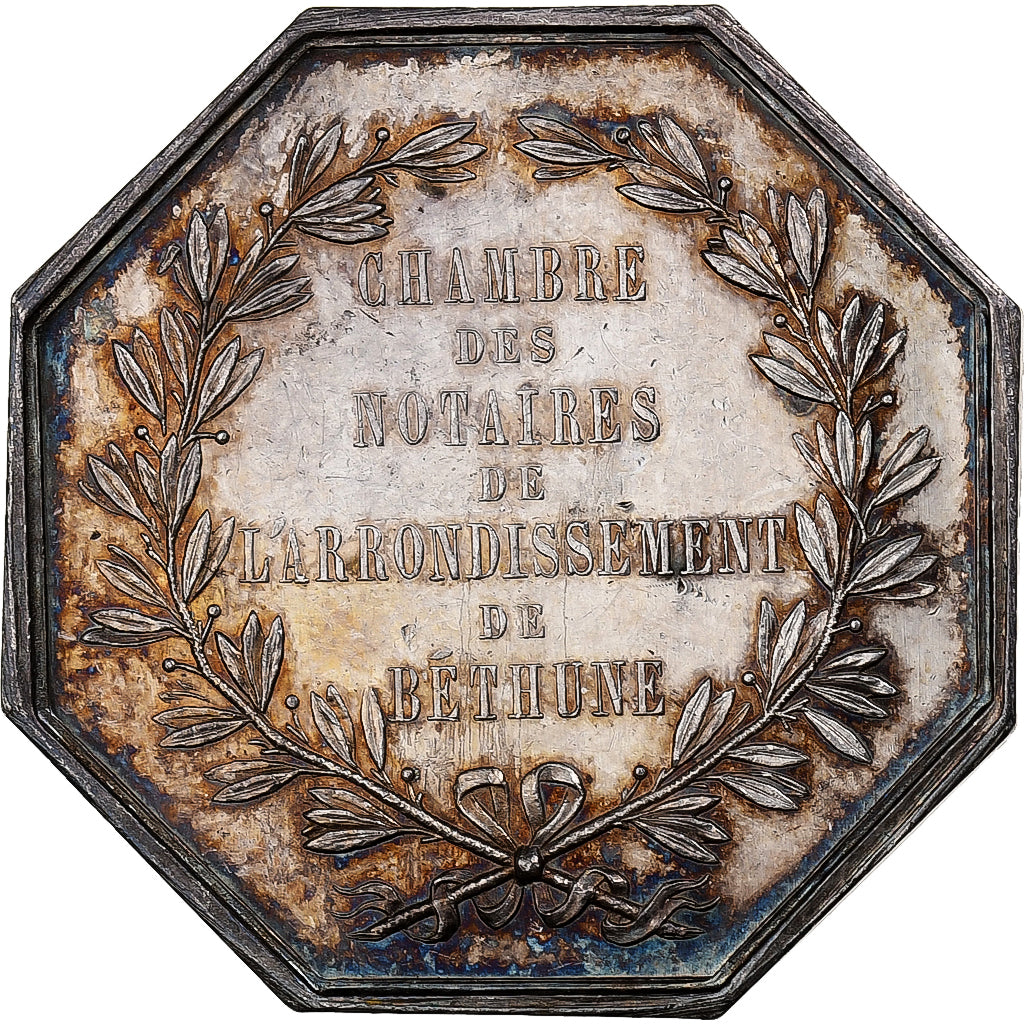 Francia, ficha, Chambre des Notaires de l'Arrondissement de Béthune, 1854