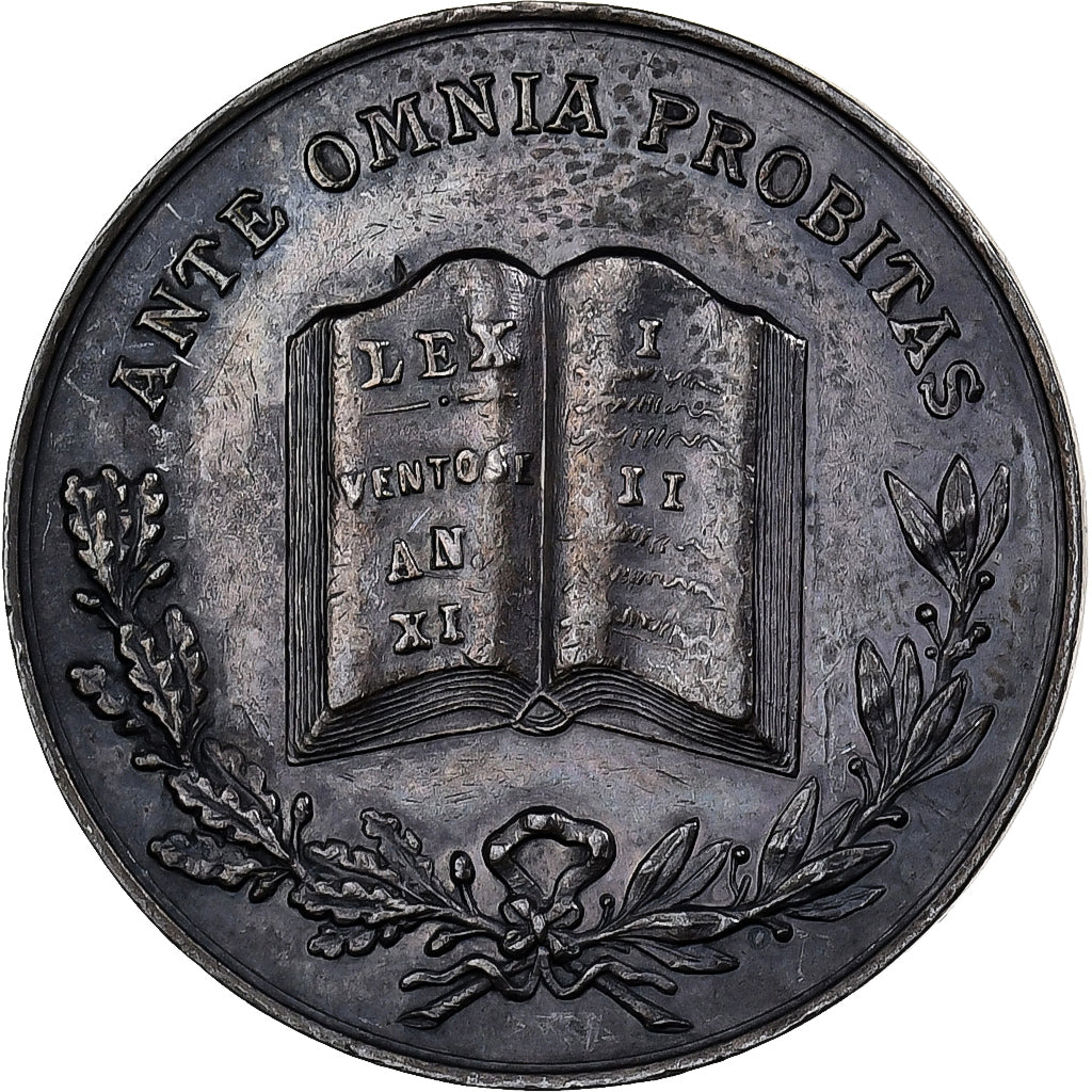 Francia, zeton, Notaire de l'Arrondissement de Rochefort, Plata, EBC