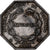 Francia, zeton, Notaires de l'Arrondissement de Soissons, Aisne, Plata, MBC