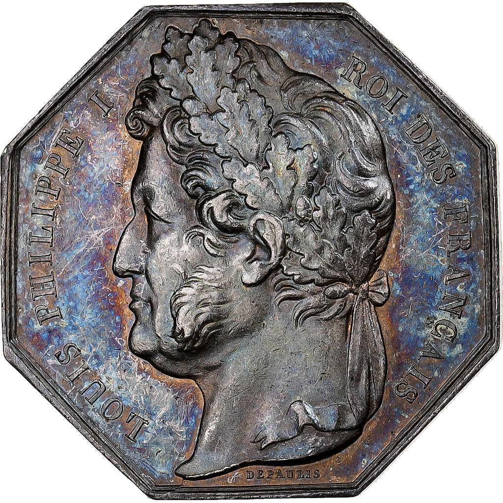 France, Token, Louis Philippe I, Chambre des Notaires de Versailles, Silver