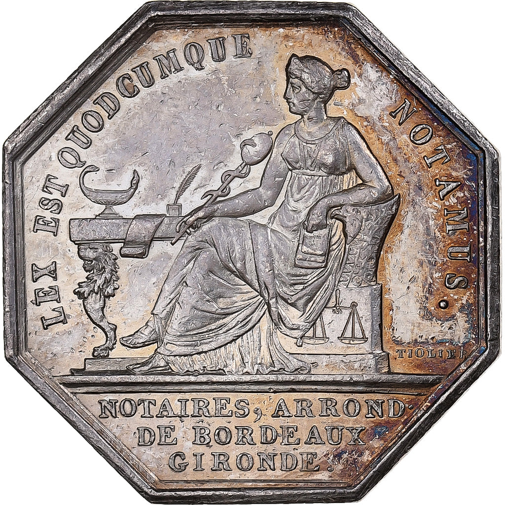 Francia, ficha, Louis Philippe Ier, Notaires de l'Arrondissement de Bordeaux