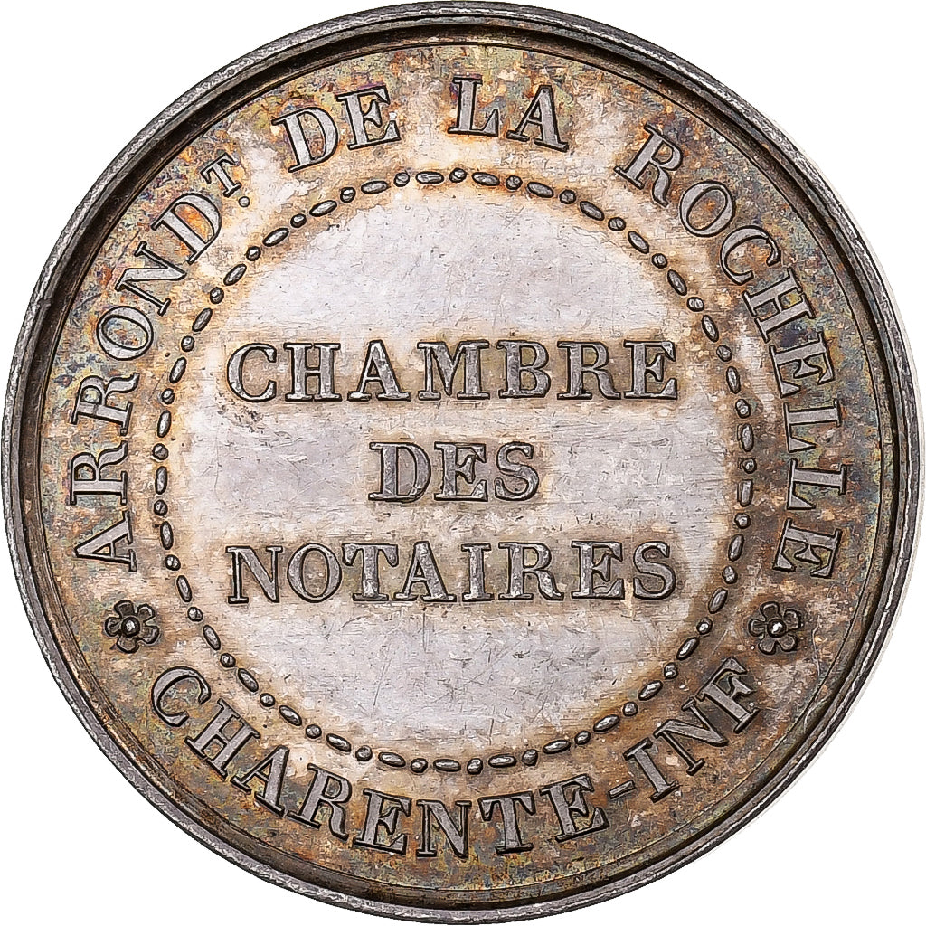 France, Jeton, Notaires de l'Arrondissement de la Rochelle, Charente-Maritime