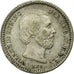 Coin, Netherlands, William III, 5 Cents, 1868, AU(50-53), Silver, KM:91