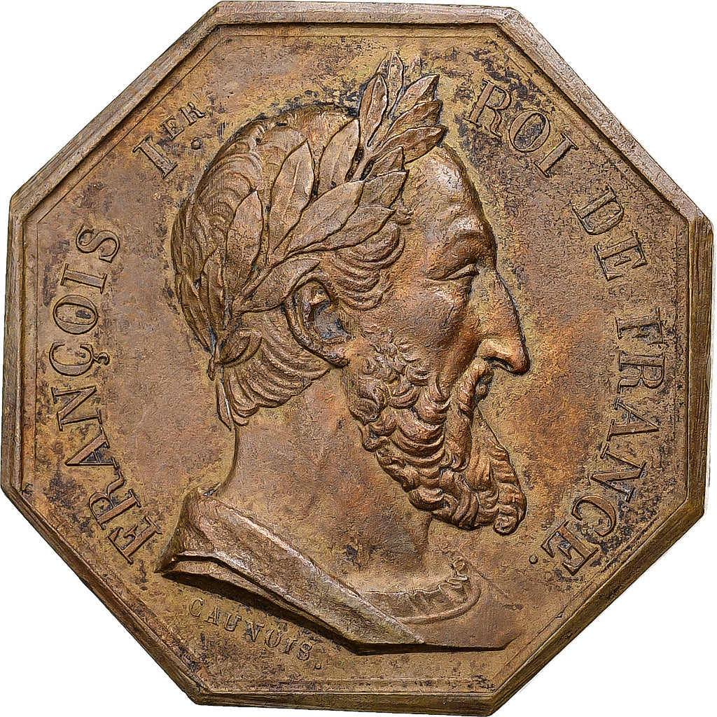 France, Token, François Ier, Chambre des Notaires de Vitry-le-François