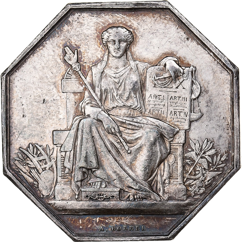 Francia, ficha, Notaires de Châlon-sur-Saône, Argento, Borrel.A, BB+