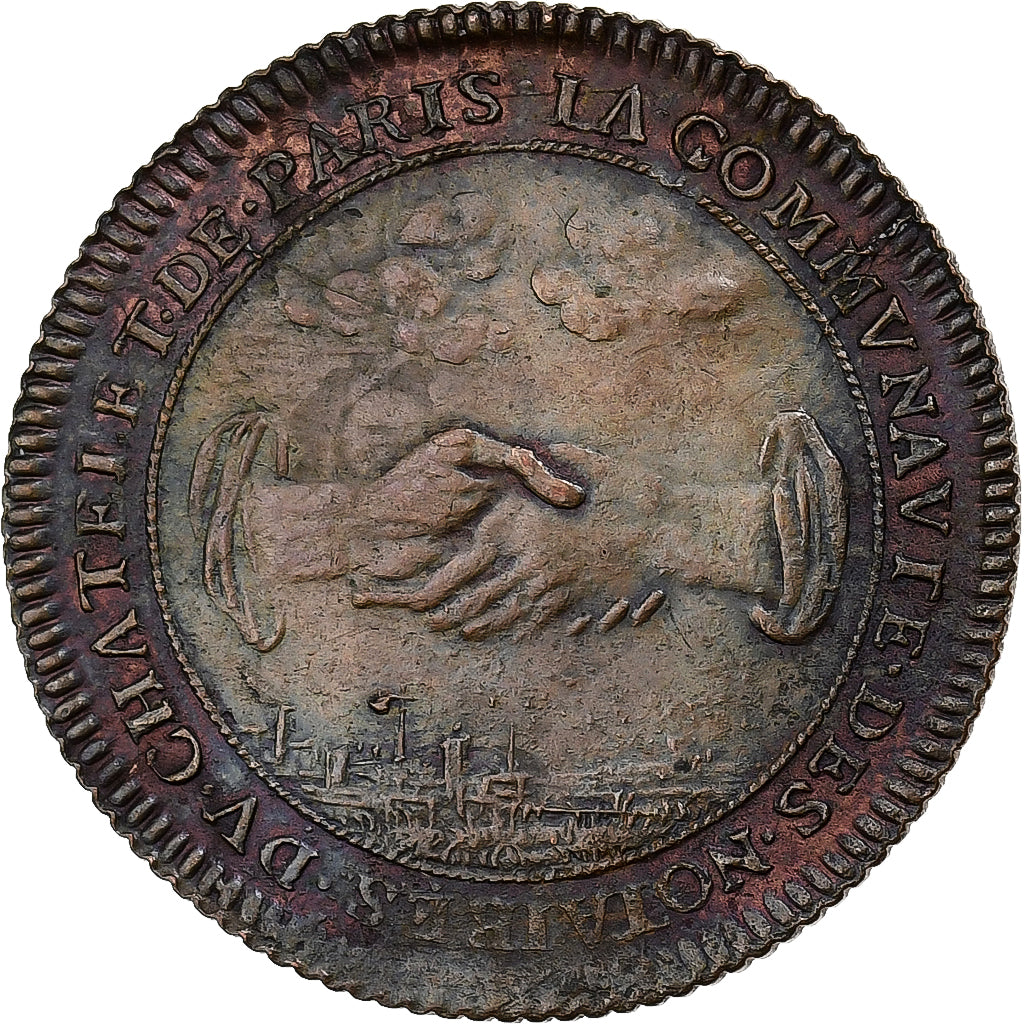 Francia, ficha, Doyenné de Jean Le Vasseur, Notaire au Châtelet, 1671, Rame