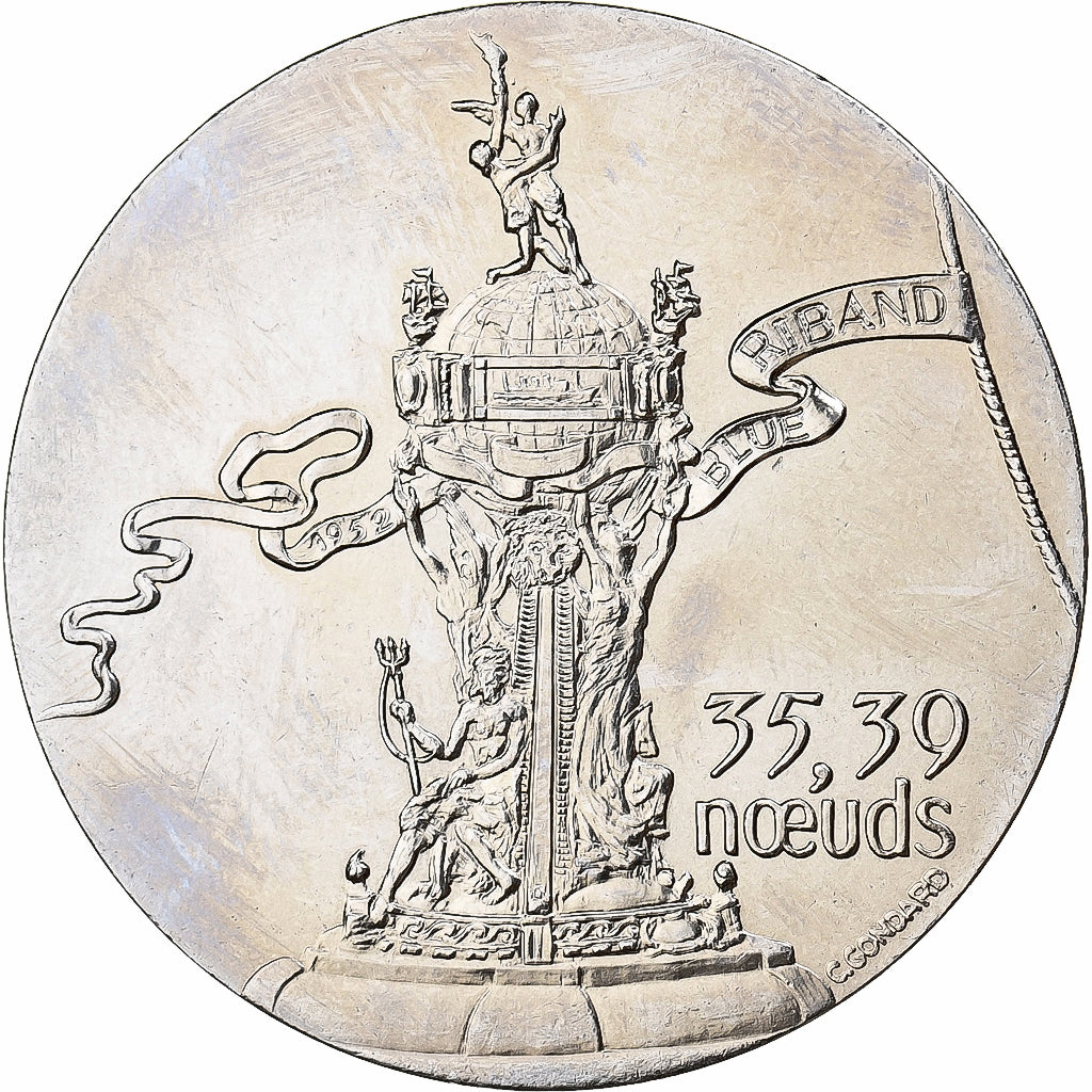 France, Medal, Les Grands Transatlantiques, United States, Nickel, C. Gondard