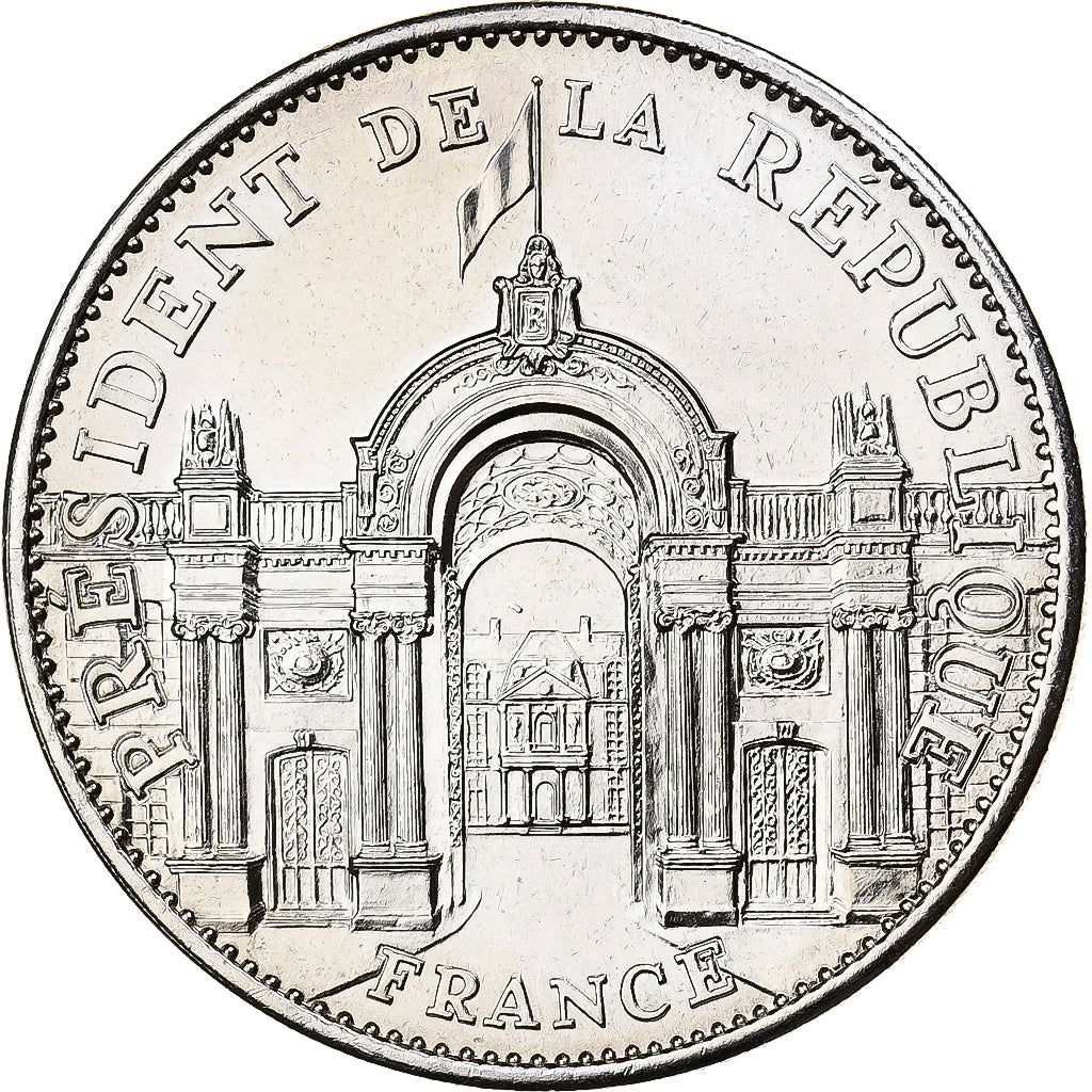 Frankreich, Medaille, François Mitterrand, Président de la République