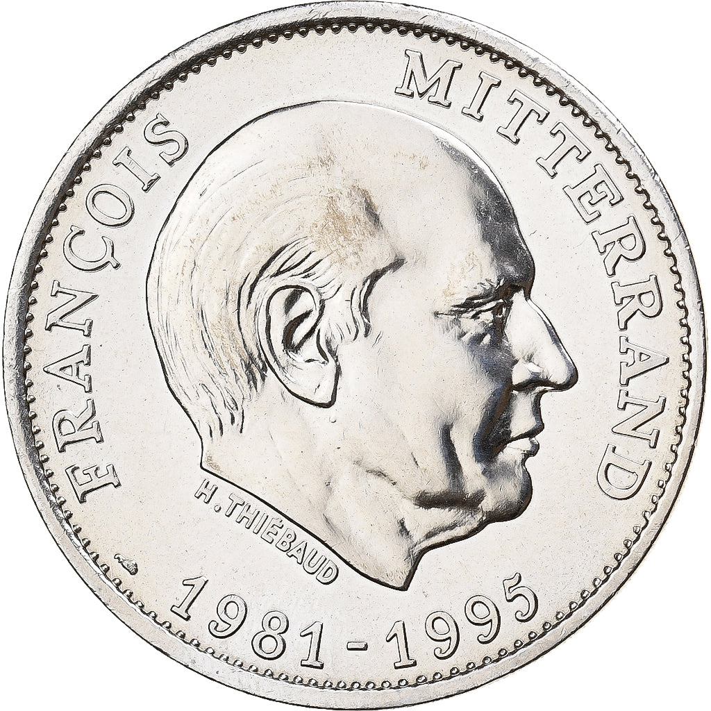 Frankreich, Medaille, François Mitterrand, Président de la République