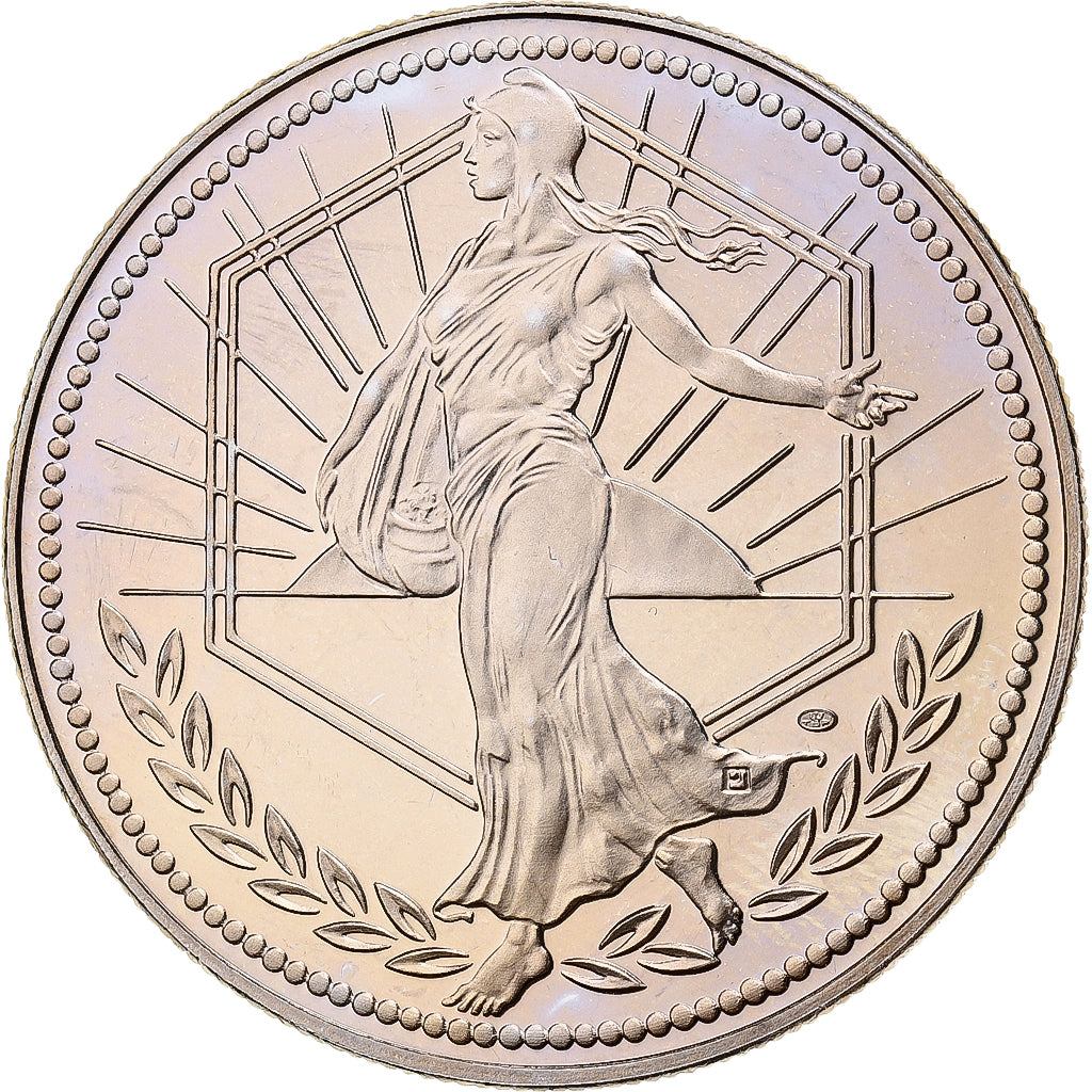 France, Medal, L'Europe, La Semeuse, 2001, Copper-nickel, MS(65-70)