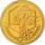 Frankreich, Medaille, L'Europe, La Semeuse, 2000, Copper-Nickel Gilt, STGL