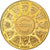 Frankreich, Medaille, L'Europe, La Semeuse, 2001, Copper-Nickel Gilt, STGL