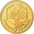 Frankreich, Medaille, L'Europe, La Semeuse, 2001, Copper-Nickel Gilt, STGL