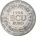 Frankreich, Medaille, Ecu Europa, 1996, Kupfer-Nickel, STGL