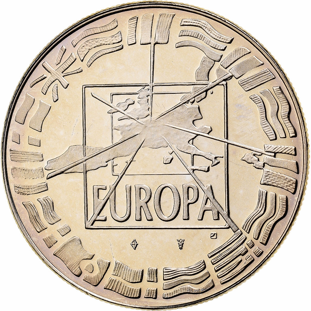 Frankrijk, Medaille, Ecu Europa, 1998, Cupro-nikkel, FDC