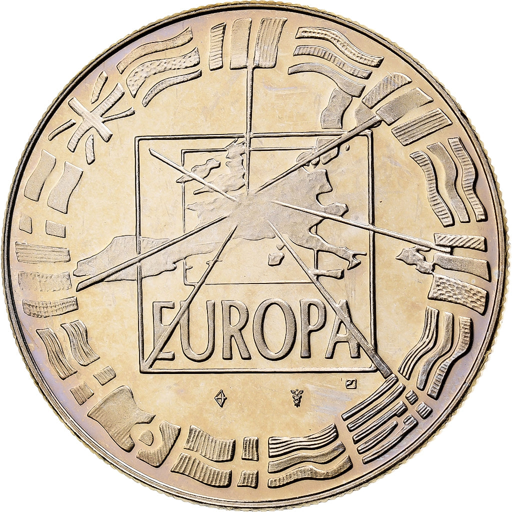 Frankreich, Medaille, Europa, Passage à l'An 2000, 2000, Kupfer-Nickel, STGL