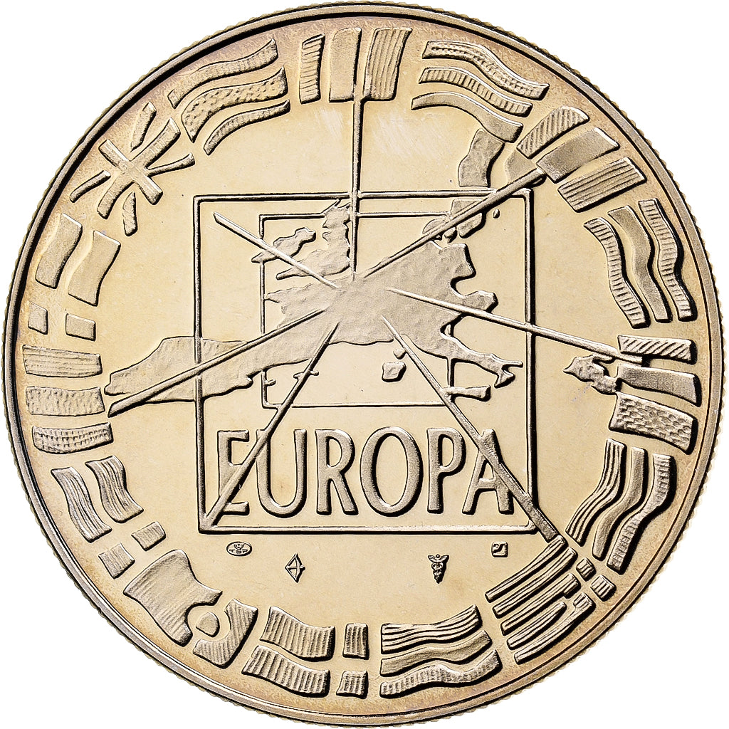 Frankreich, Medaille, Europa, 2000/2001, Millénium, 2001, Kupfer-Nickel, STGL