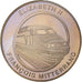 Francia, medaglia, Tunnel sous la Manche - Elizabeth II, Mitterrand, 1994
